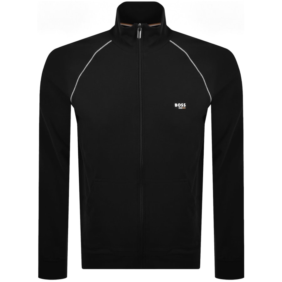 Image number 2 for BOSS Oliver Full Zip Tracksuit Black
