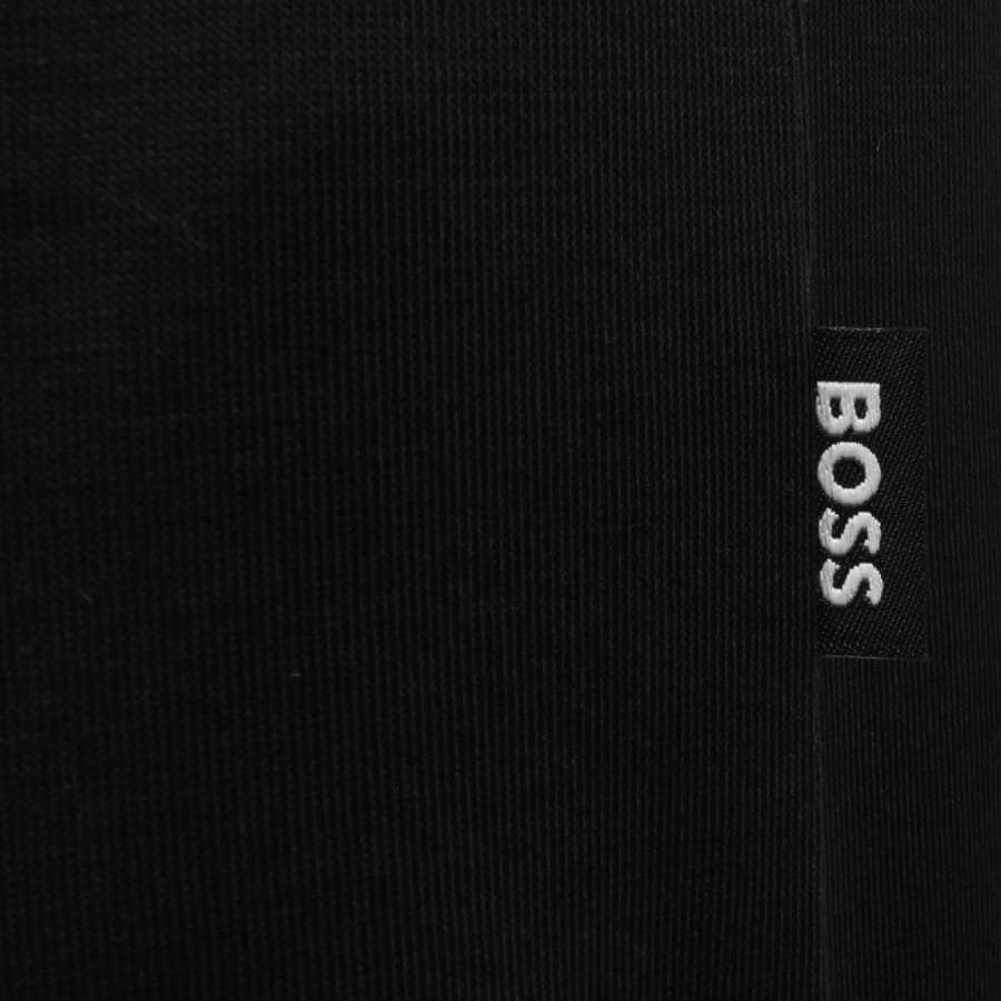 Image number 3 for BOSS H Paras 50 Quarter Zip Polo Black
