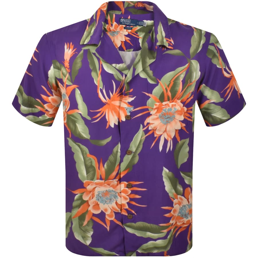Image number 1 for Ralph Lauren Andy Pocket Shirt Purple