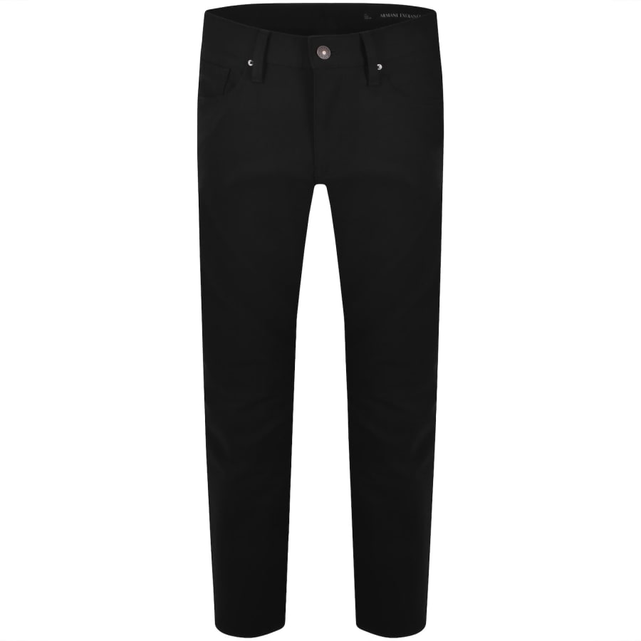 Image number 2 for Armani Exchange J14 Slim Fit Jeans Black