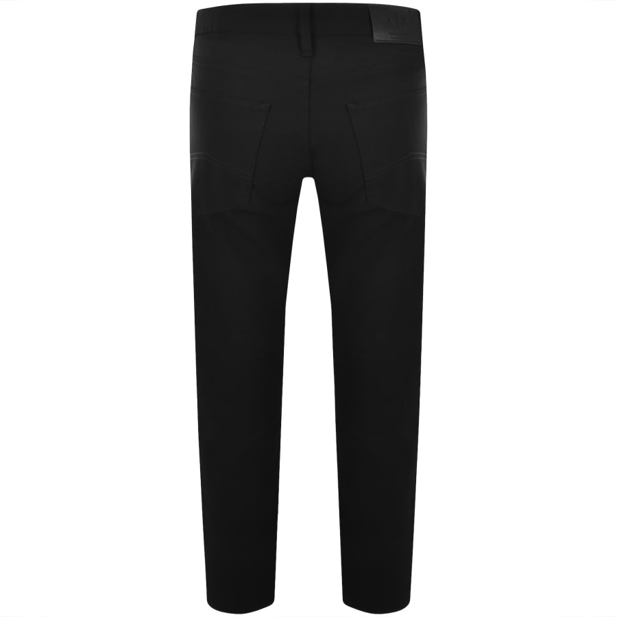 Image number 3 for Armani Exchange J14 Slim Fit Jeans Black