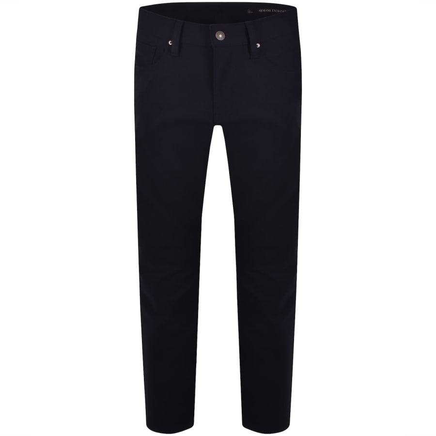 Image number 2 for Armani Exchange J14 Slim Fit Jeans Navy