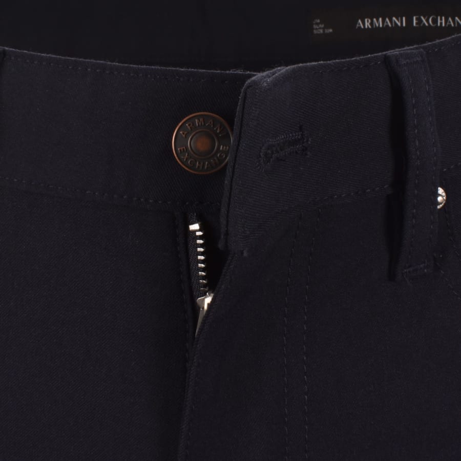 Image number 5 for Armani Exchange J14 Slim Fit Jeans Navy