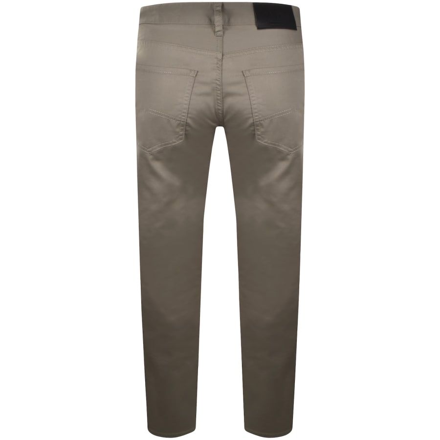 Image number 3 for Armani Exchange J14 Skinny Fit Trousers Khaki