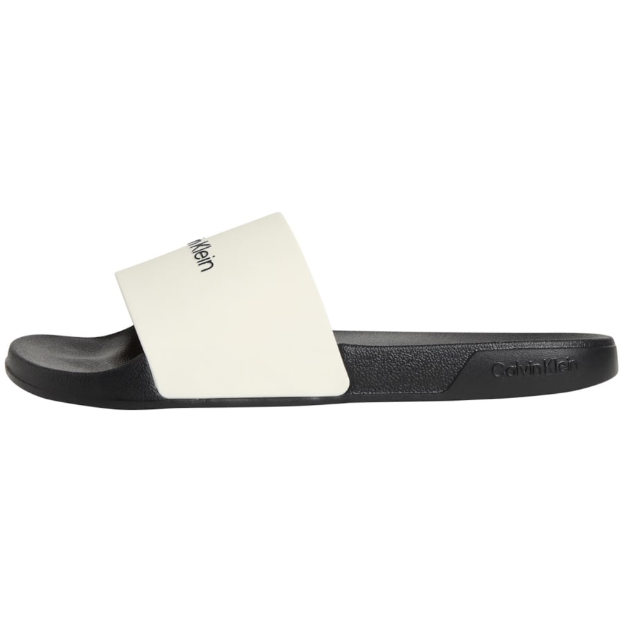 Image number 2 for Calvin Klein Monobrand Sliders Black