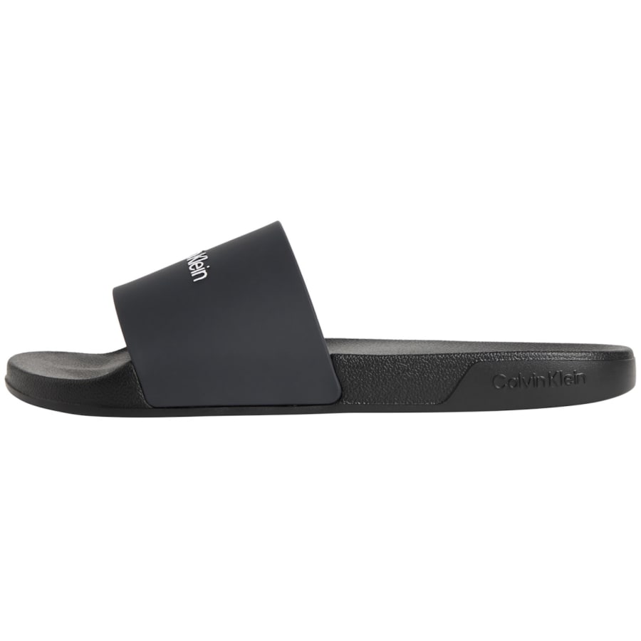 Image number 2 for Calvin Klein Monobrand Sliders Black