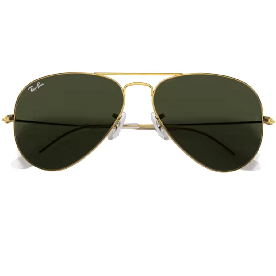 Image number 4 for Ray Ban 3025 Aviator Sunglasses Gold
