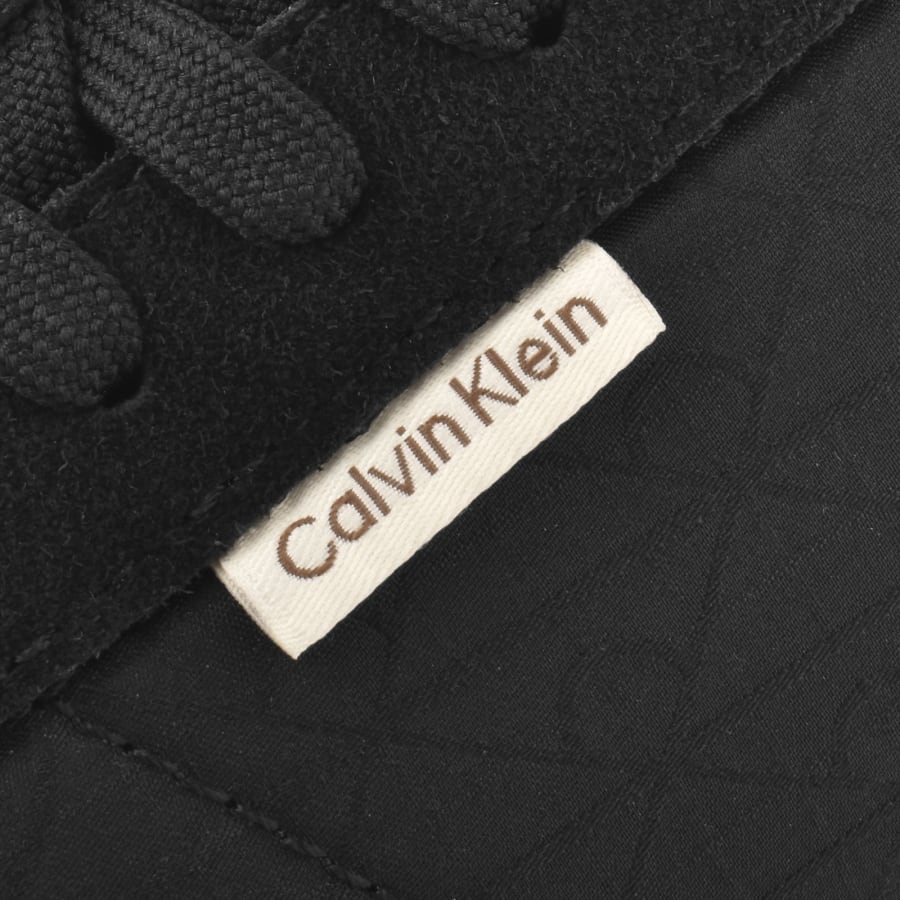 Image number 4 for Calvin Klein Retro Runner Trainers Black
