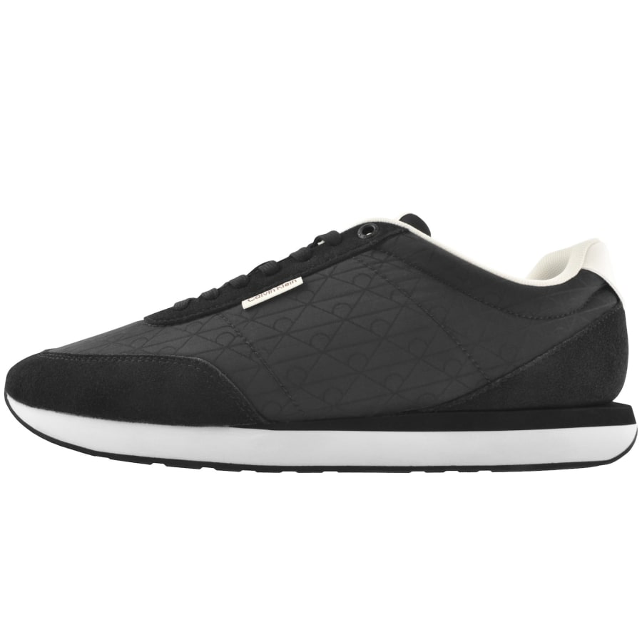 Image number 1 for Calvin Klein Retro Runner Trainers Black