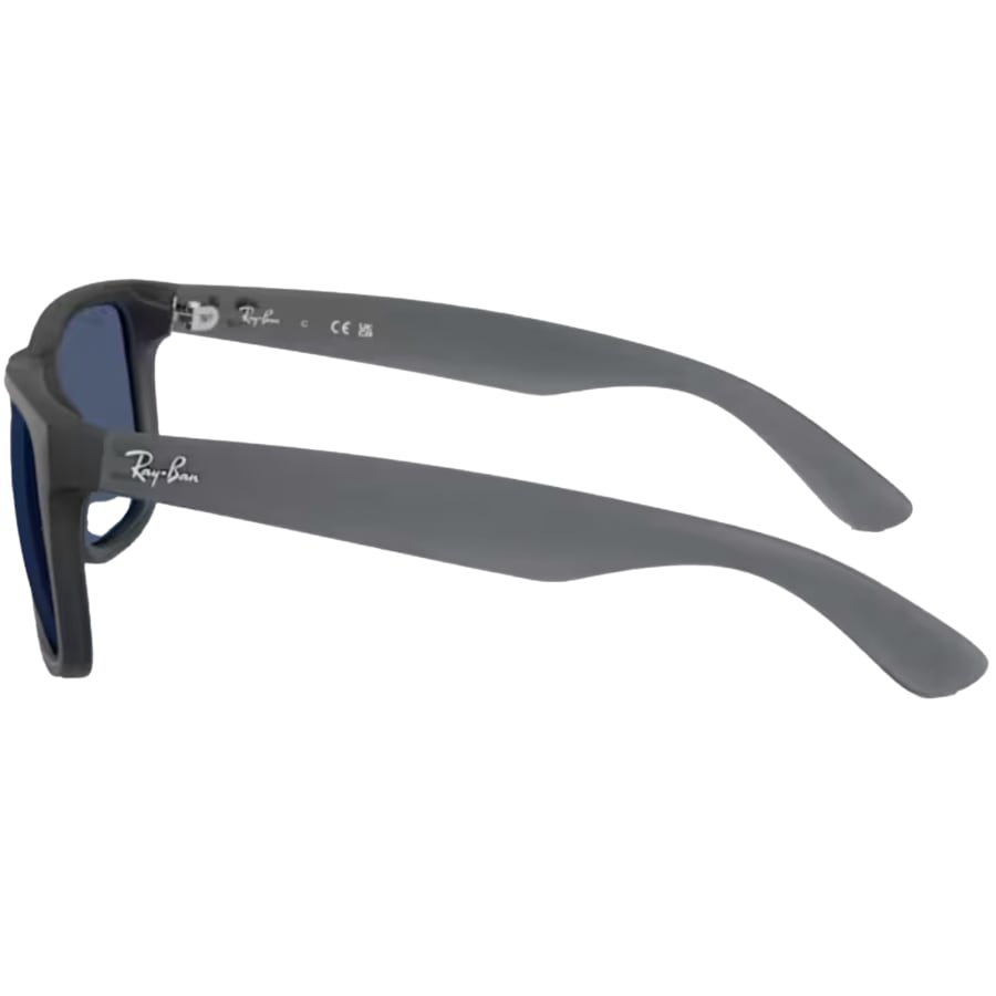 Image number 2 for Ray Ban 4165 Justin Wayfarer Sunglasses Black