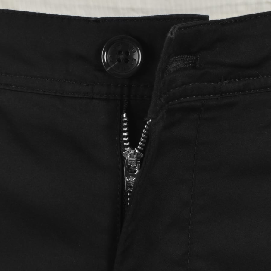 Image number 4 for Armani Exchange Chino Shorts Black