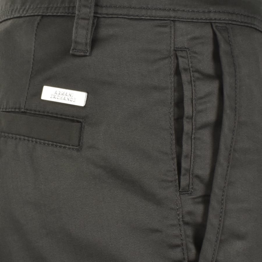 Image number 3 for Armani Exchange 1162 Slim Fit Trousers Grey