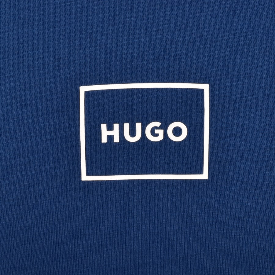 Image number 3 for HUGO Laze T Shirt Dark Blue