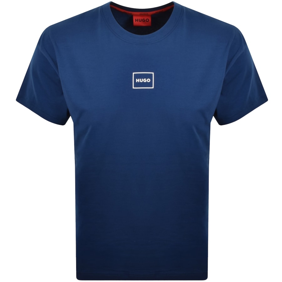 Image number 1 for HUGO Laze T Shirt Dark Blue