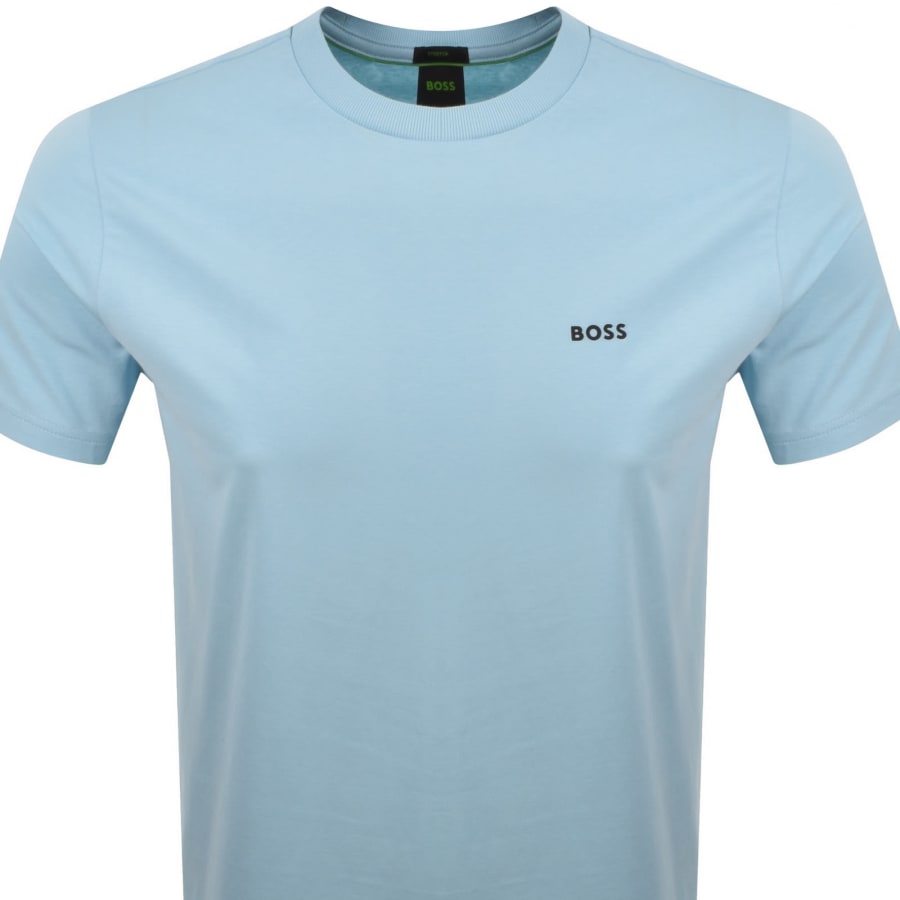 Image number 2 for BOSS Tee T Shirt Blue