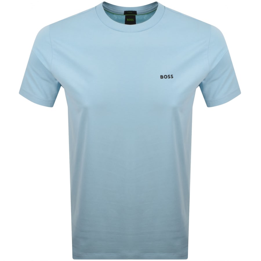 Image number 1 for BOSS Tee T Shirt Blue