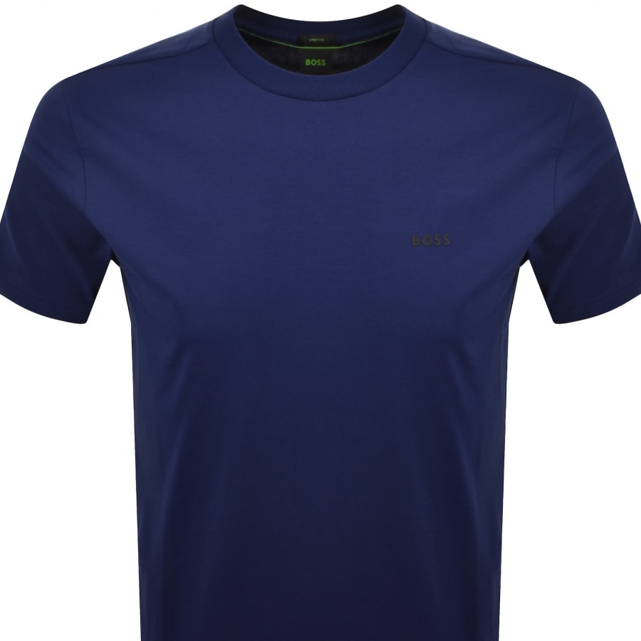 Image number 2 for BOSS Tee T Shirt Medium Blue