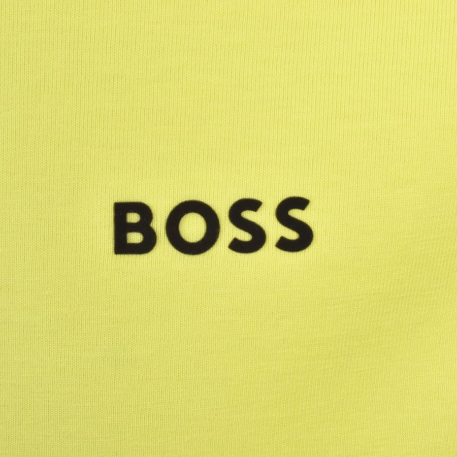 Image number 3 for BOSS Tee T Shirt Open Yellow