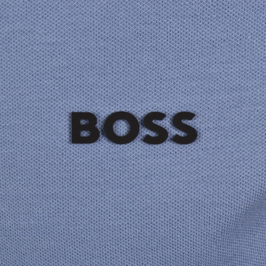Image number 3 for BOSS Paul Polo T Shirt Blue