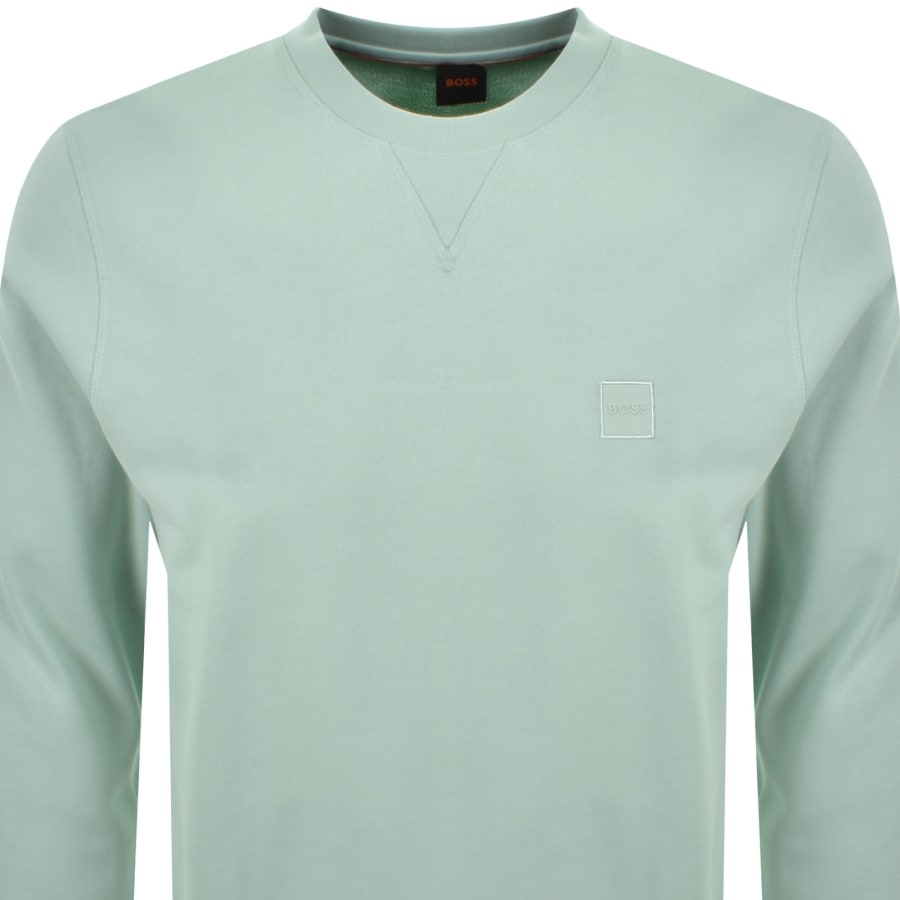 Image number 2 for BOSS Westart 1 Sweatshirt Green