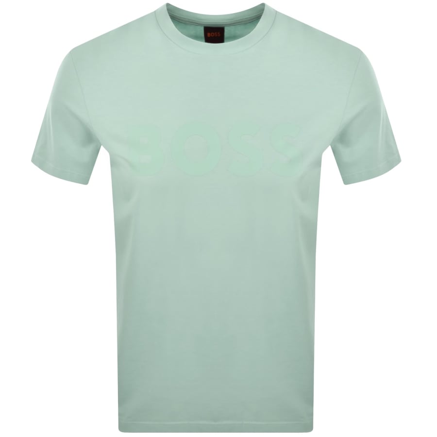 Image number 1 for BOSS Thinking 1 Logo T Shirt Green
