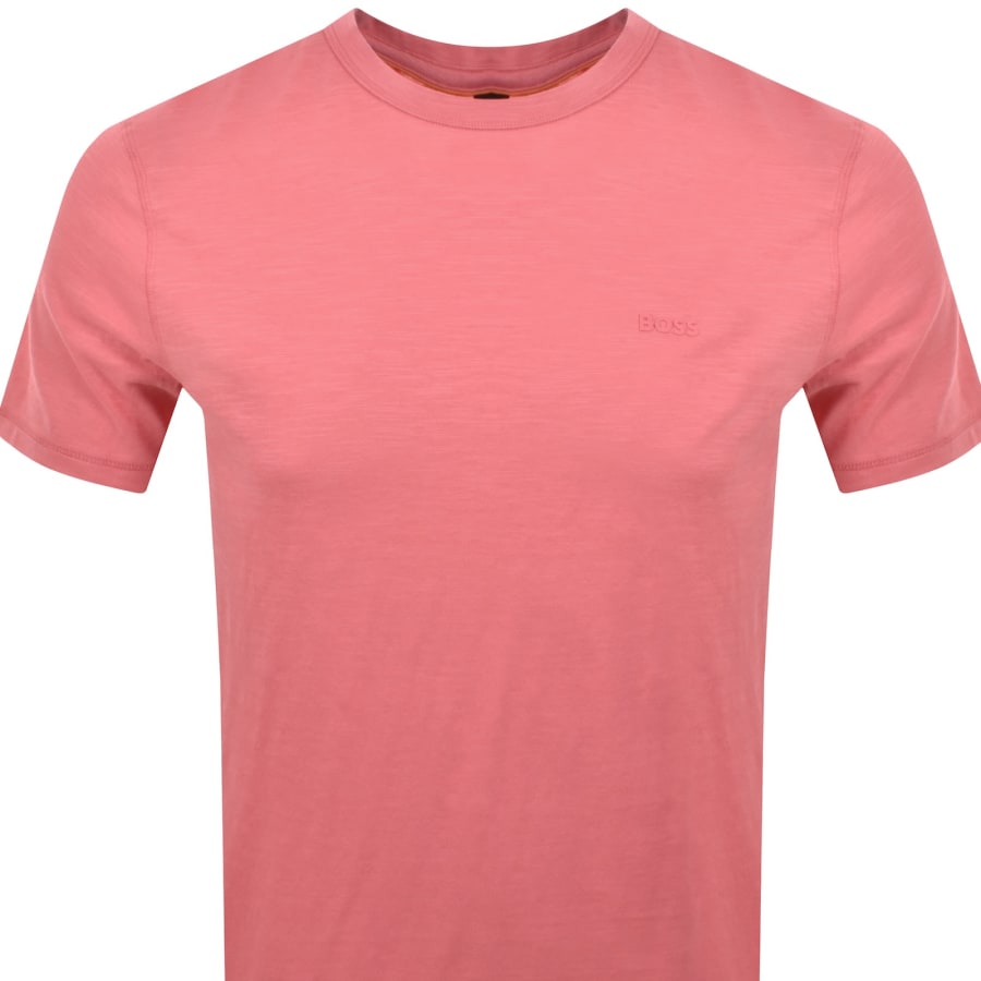 Image number 2 for BOSS Tegood T Shirt Deep Pink