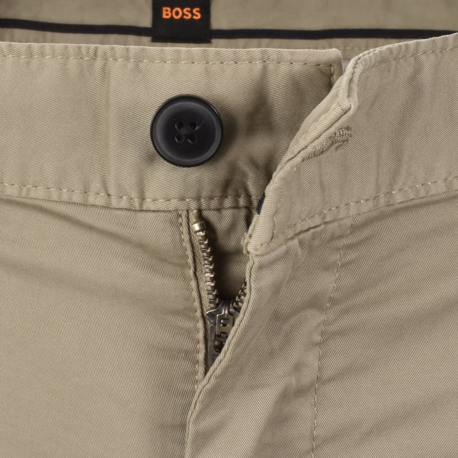 Image number 3 for BOSS Chino Slim Shorts Light Brown