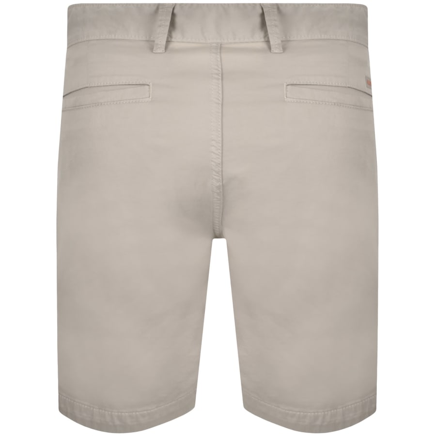 Image number 2 for BOSS Chino Slim Shorts Open Grey