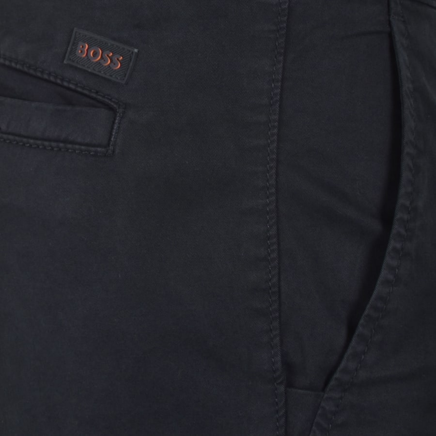 Image number 3 for BOSS Chino Slim Shorts Dark Blue