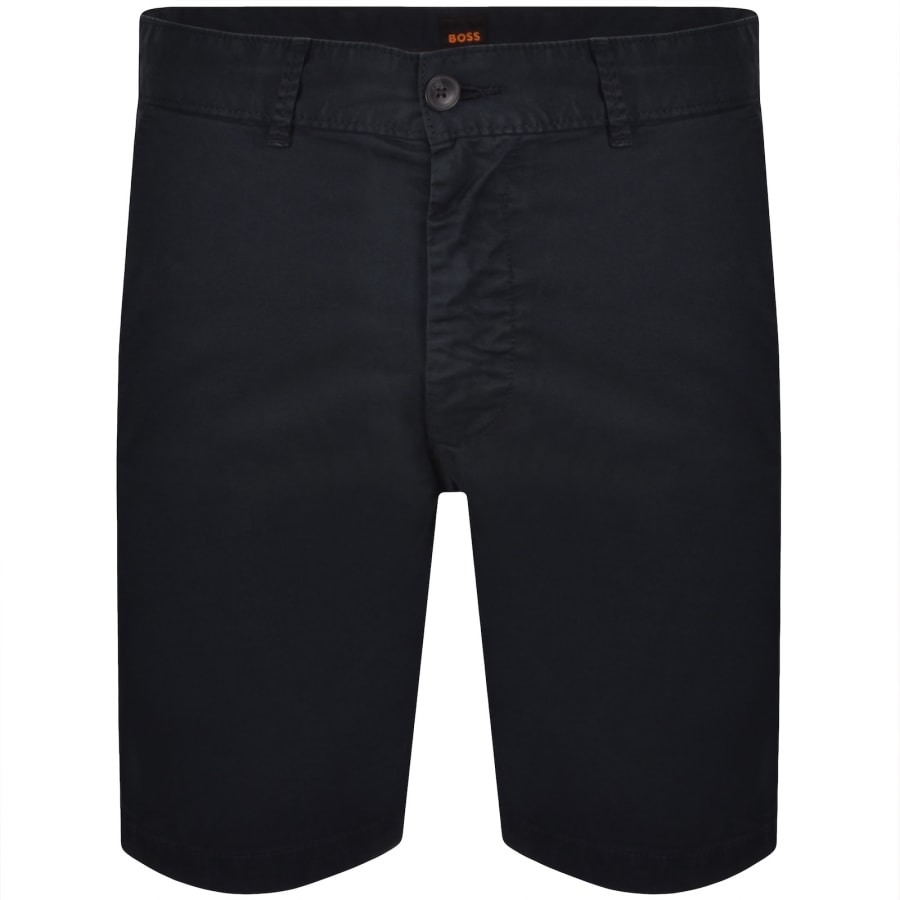 Image number 1 for BOSS Chino Slim Shorts Dark Blue