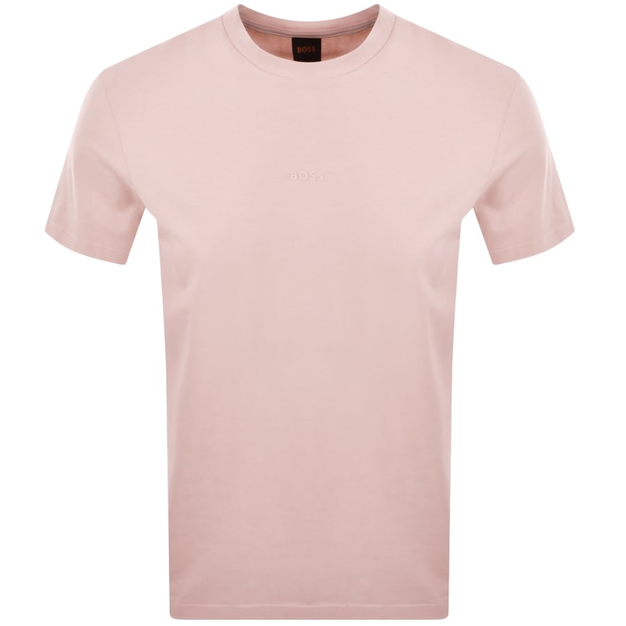 Image number 1 for BOSS TChup T Shirt Pastel Pink