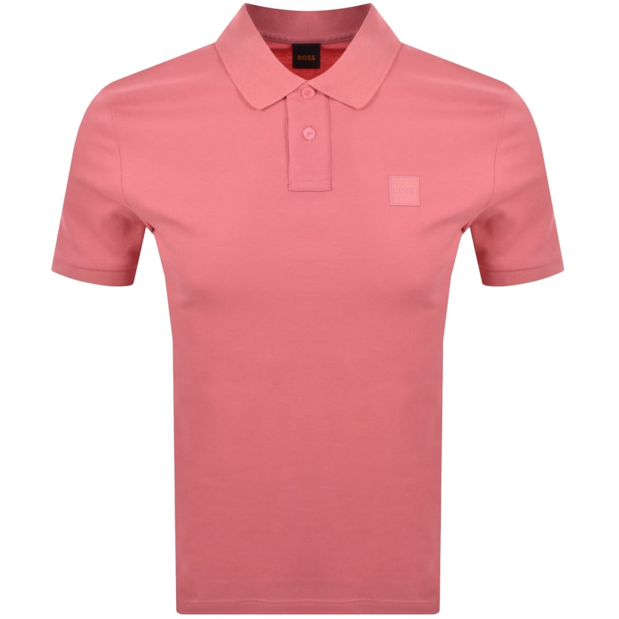Image number 1 for BOSS Passenger Polo T Shirt Deep Pink