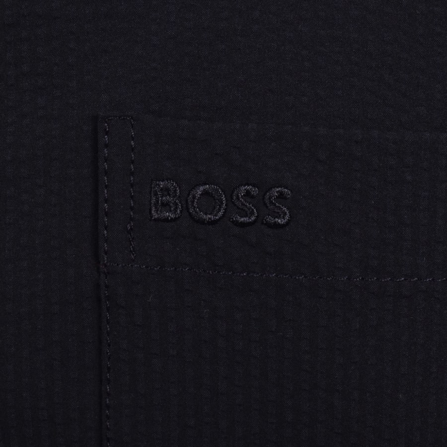 Image number 3 for BOSS Lapisy Relaxed Fit Shirt Dark Blue