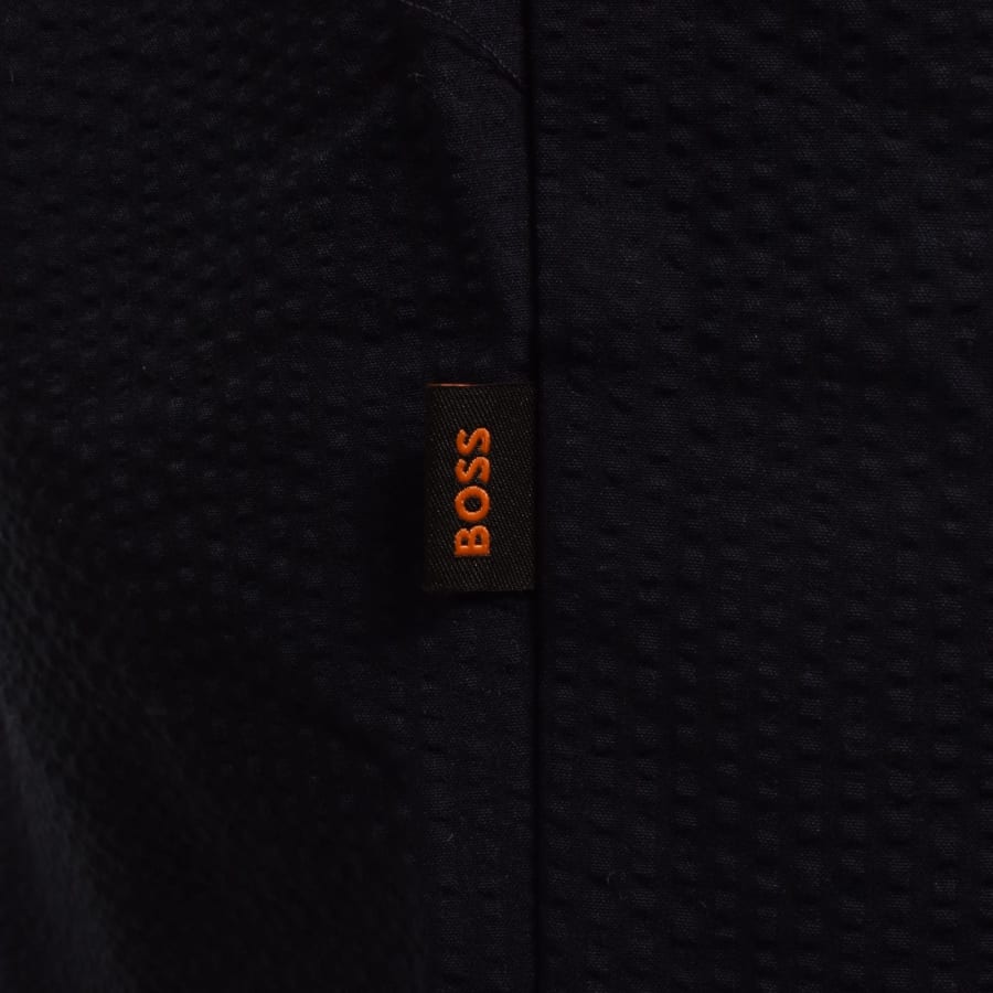 Image number 4 for BOSS Lapisy Relaxed Fit Shirt Dark Blue