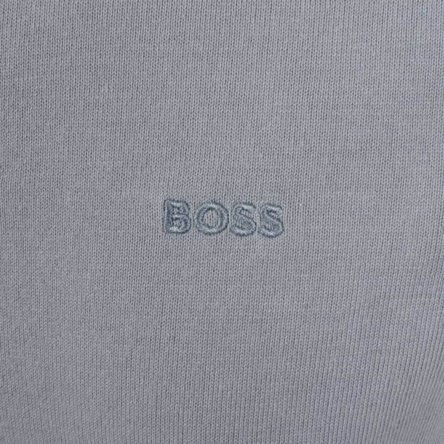 Image number 3 for BOSS Asac P Knit Polo T Shirt Blue