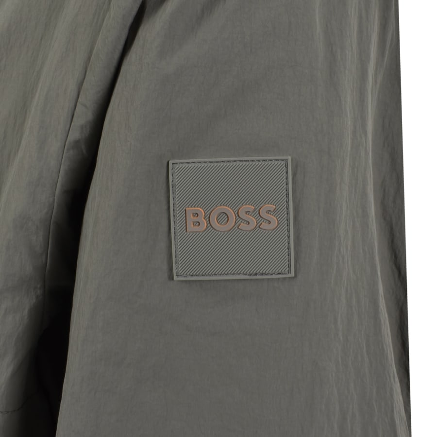Image number 4 for BOSS Oberle 1 Jacket Open Grey