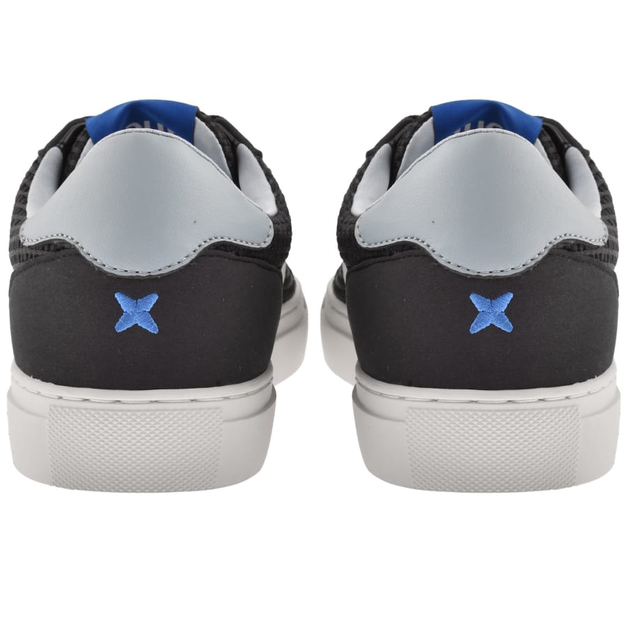 Image number 2 for HUGO Blue Morrie Tennis Trainers Dark Blue