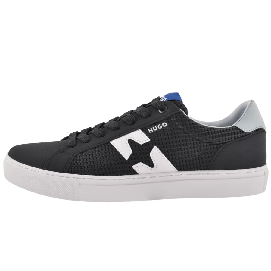 Image number 1 for HUGO Blue Morrie Tennis Trainers Dark Blue