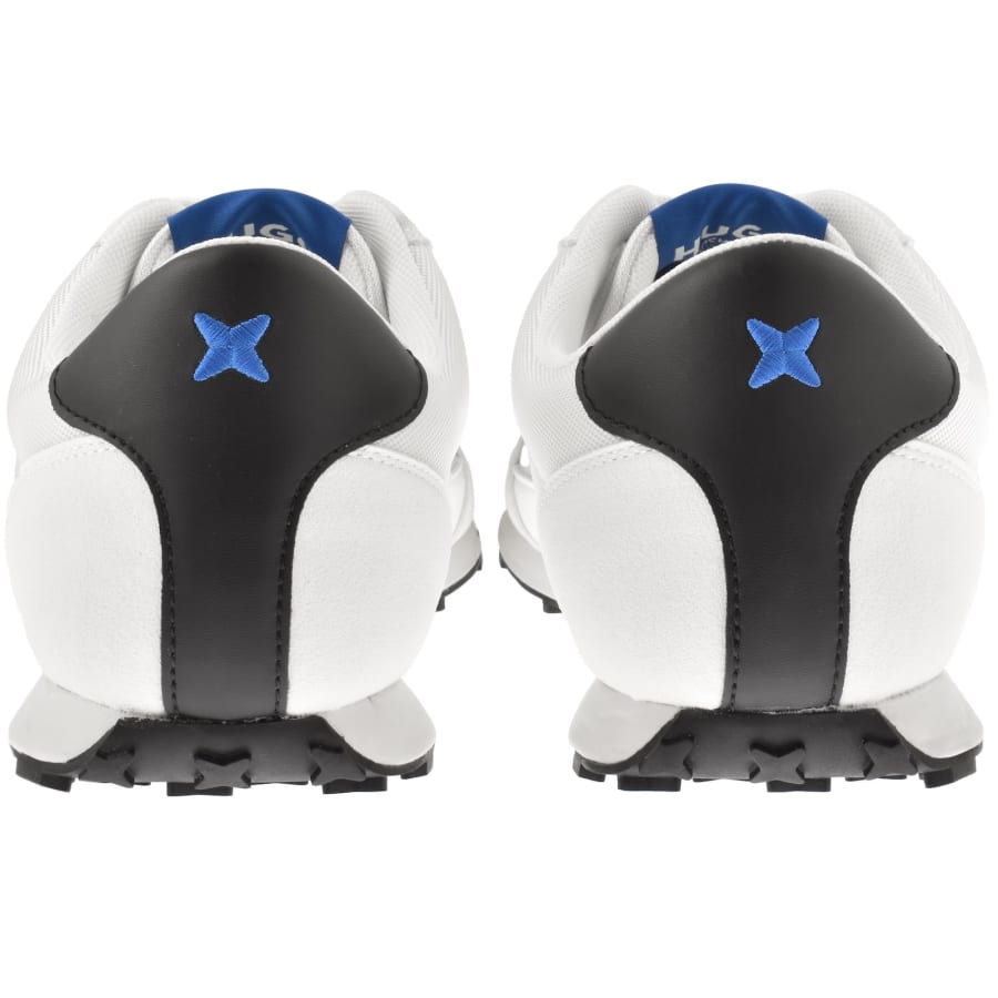 Image number 2 for HUGO Blue Jared Running Trainers White