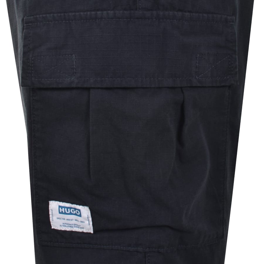 Image number 3 for HUGO Blue Giulio262D Shorts Navy