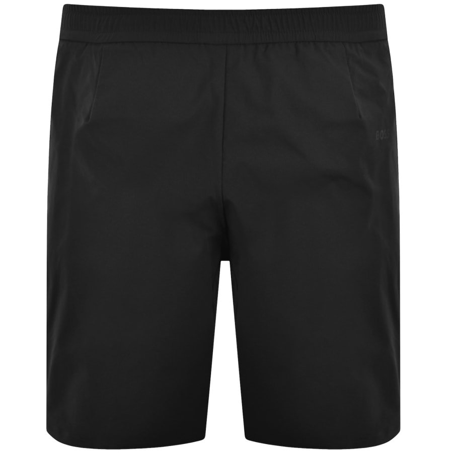 Image number 3 for BOSS Flex Twill Shorts Black