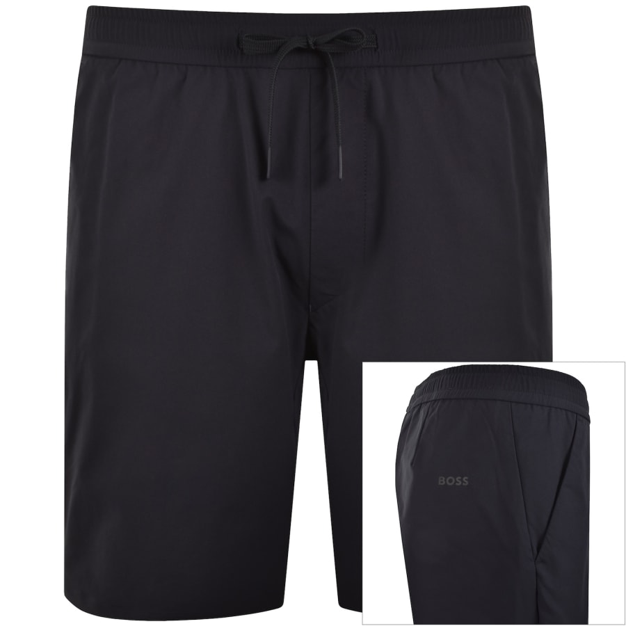 Image number 1 for BOSS Flex Twill Shorts Dark Blue