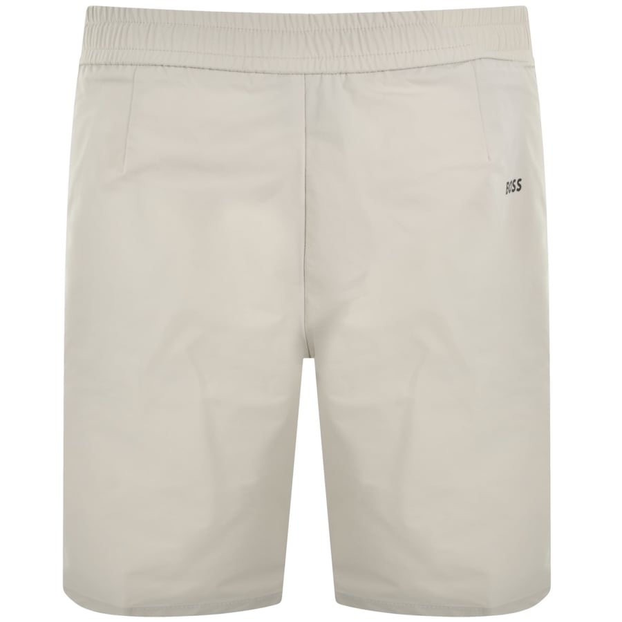 Image number 3 for BOSS Flex Twill Shorts Light Beige