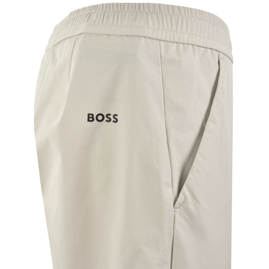 Image number 5 for BOSS Flex Twill Shorts Light Beige