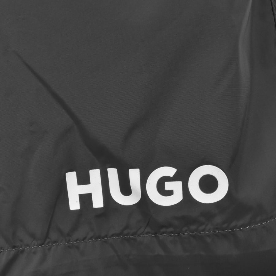 Image number 3 for HUGO Haiti Swim Shorts Grey