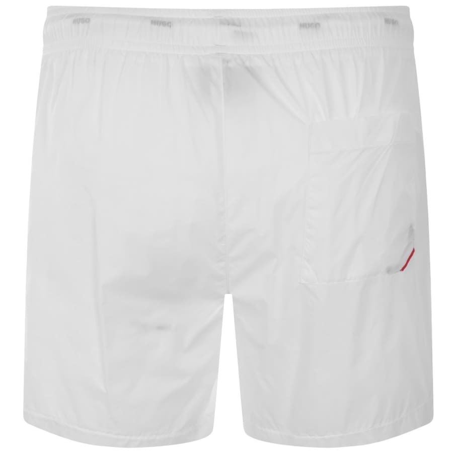 Image number 2 for HUGO Haiti Swim Shorts White