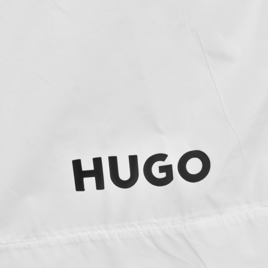 Image number 3 for HUGO Haiti Swim Shorts White
