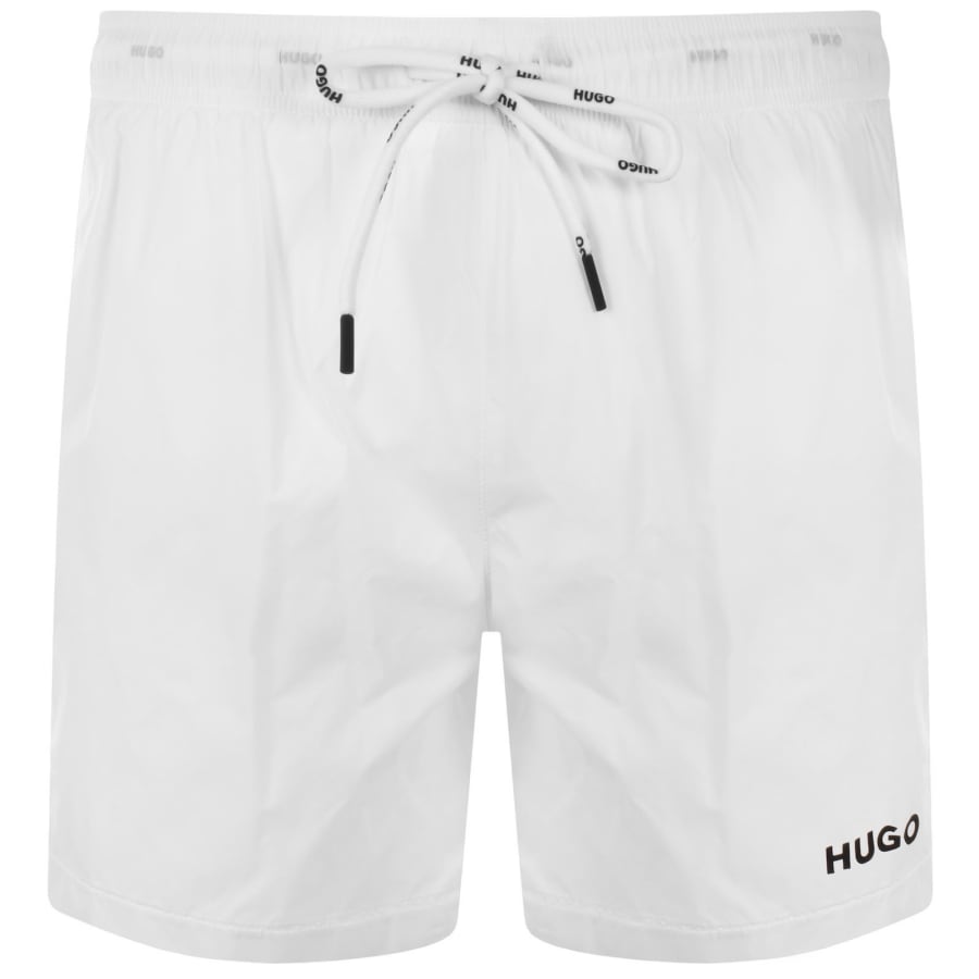 Image number 1 for HUGO Haiti Swim Shorts White