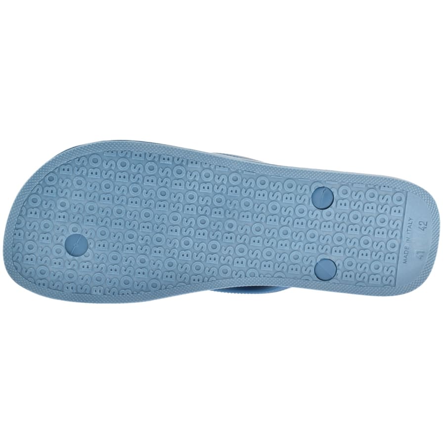 Image number 5 for BOSS Tracy Flip Flops Aqua Blue