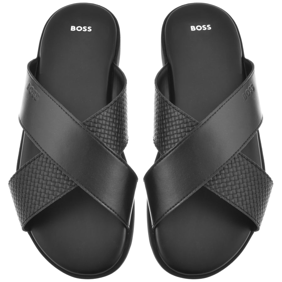 Image number 1 for BOSS Darrel Sliders Black